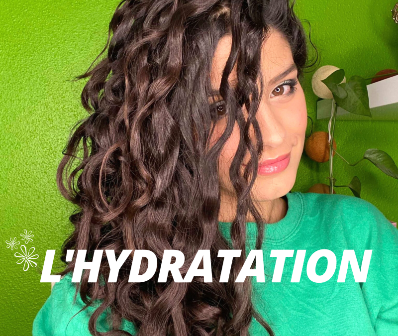 L’hydratation des cheveux
